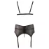 Cottelli Plus Size - Set lenjerie sexy dantelă - negru