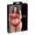Cottelli Plus Size - set lenjerie sutien dantelă moale - roșu