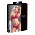 Cottelli - Set sutien erotic din dantelă - roșu - M