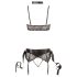 Cottelli Bondage - Set lenjerie dantelat (5 piese) - L
