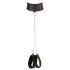 Cottelli Bondage - set lenjerie lucioasă dantelată (4 piese)