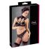 Cottelli - set sutien dantelat cu guler (negru) - 80B/M