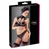 Cottelli - set sutien dantelat cu guler (negru) - 85B/L