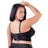 Cottelli Plus Size - sutien cu dantelă și bretele (negru)