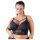 Cottelli Plus Size - sutien cu dantelă și bretele (negru) - 90F
