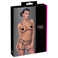 Cottelli - ham decorativ cu lanțuri - 2 bucăți (negru)