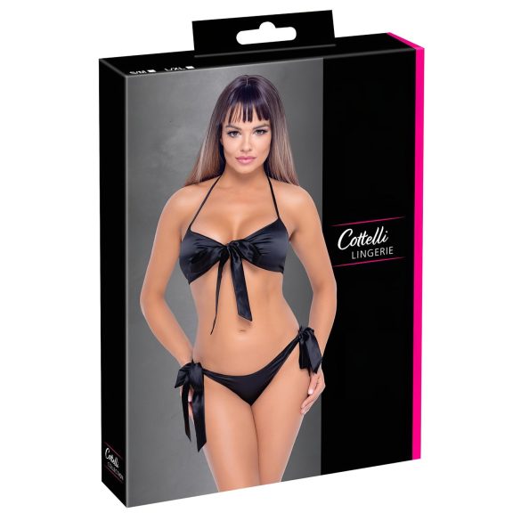 Cottelli - set sutien bikini (negru)