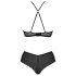Set bikini dantelă Eco Kerria - negru