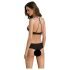 Set bikini dantelă Eco Kerria - negru - L/XL