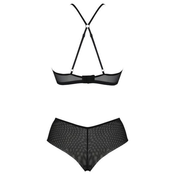 Set bikini dantelă Eco Kerria - negru - L/XL