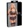 Cottelli Bondage Plus Size - set sutien dantelă (negru) - 4XL