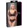 Cottelli Plus Size - Set sutien transparent cu model (mov)
