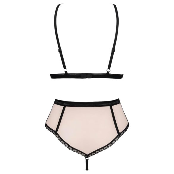 Obsessive - set lenjerie intimă - sutien și chilot - roz - L/XL