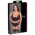 Cottelli Plus Size - set de sutien ajustabil (roșu)