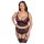Cottelli Plus Size - set lenjerie sexy - mărime mare - roșu - 90C/XL
