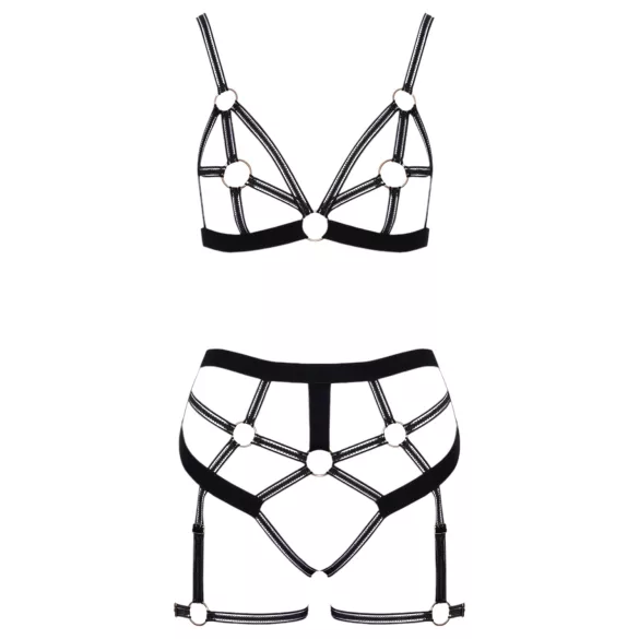 Cottelli - set hamuri pentru corp 2 piese - negru - L