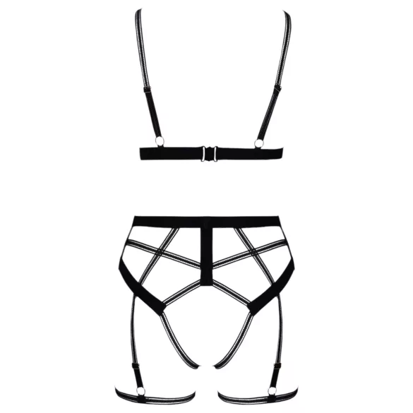 Cottelli - set hamuri pentru corp 2 piese - negru - L