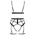 Cottelli - set hamuri pentru corp 2 piese - negru - L
