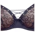 Cottelli Party - set lenjerie cu sutien tip corset - negru - 80B/M