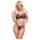 Set sultan: sutien cu șireturi, negru - Perfect pentru petreceri! - 85C/L
