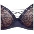 Set sultan: sutien cu șireturi, negru - Perfect pentru petreceri! - 85C/L