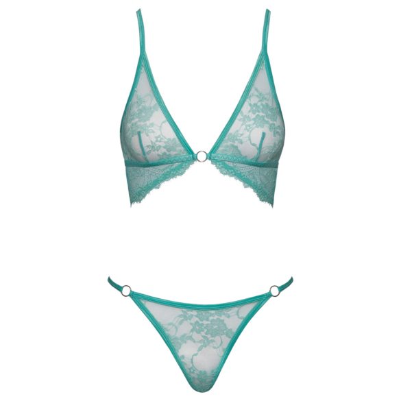 Cottelli - set lenjerie sexy cu dantelă - verde