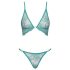 Cottelli - set lenjerie sexy cu dantelă - verde