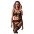 Obsessive Premisis - set lenjerie sexy - negru - L/XL