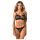 Obsessive - set lenjerie cu sutien cu bretele - negru