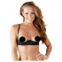 Cottelli - Sutien tip balconette - negru - 80C