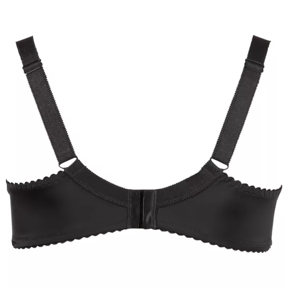 Cottelli Plus Size - sutien ridicător de sâni - negru