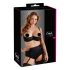Cottelli Plus Size - sutien push-up (negru) - 85E