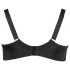 Cottelli Plus Size - sutien push-up (negru) - 85E
