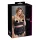 Cottelli Plus Size - sutien cu bretele și inele - negru