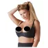 Cottelli Plus Size - sutien tip balconette cu întărituri - negru - 95D