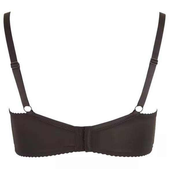 Cottelli Plus Size - sutien tip balconette cu întărituri - negru - 95D