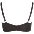 Cottelli Plus Size - sutien tip balconette cu întărituri - negru - 95F
