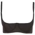 Cottelli Plus Size - sutien tip balconette cu întărituri - negru - 95F