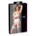 Cottelli - set ridicare bust cu dantelă și șireturi (alb) - 85C/L