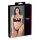 Cottelli - sutien cu inele și tanga negru seducător - 85B/L