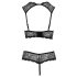 Cottelli - set sutien deschis (negru) - 80B/M