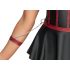 Cottelli Bondage - set strălucitor și cătușe pentru brațe (negru)