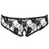 Cottelli - Chiloți tanga decupați - negru - XL