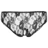 Cottelli - Chiloți tanga decupați - negru - XL