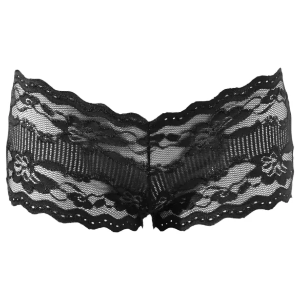 Cottelli - Chiloți tanga dantelă sexy - negru - M