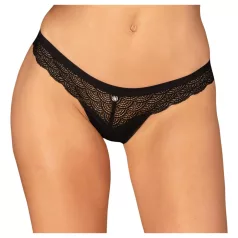 Obsessive - tanga sexy femei - dantelă neagră - M/L