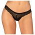 Obsessive Chemeris - chiloți sexy (negru) - XL/XXL