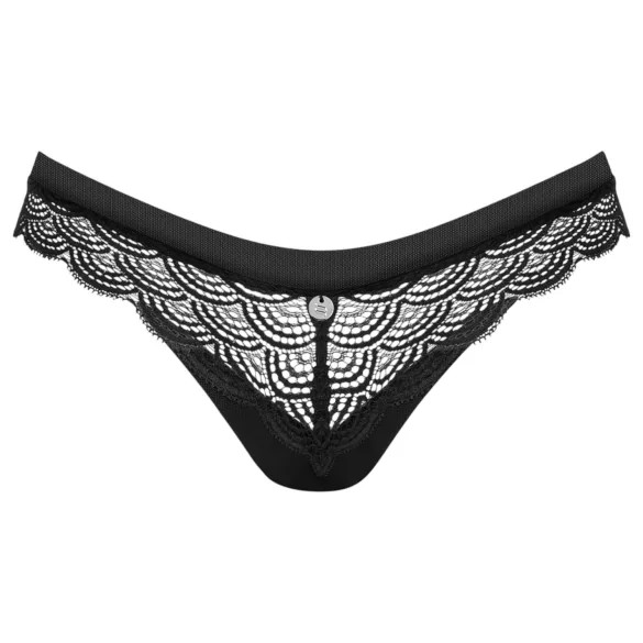 Obsessive - tanga sexy femei - dantelă neagră - XL/XXL