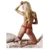 Cottelli - tanga sexy dantelă roșie - M