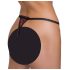 Cottelli - bikini de lux cu mărgele roz (negru)